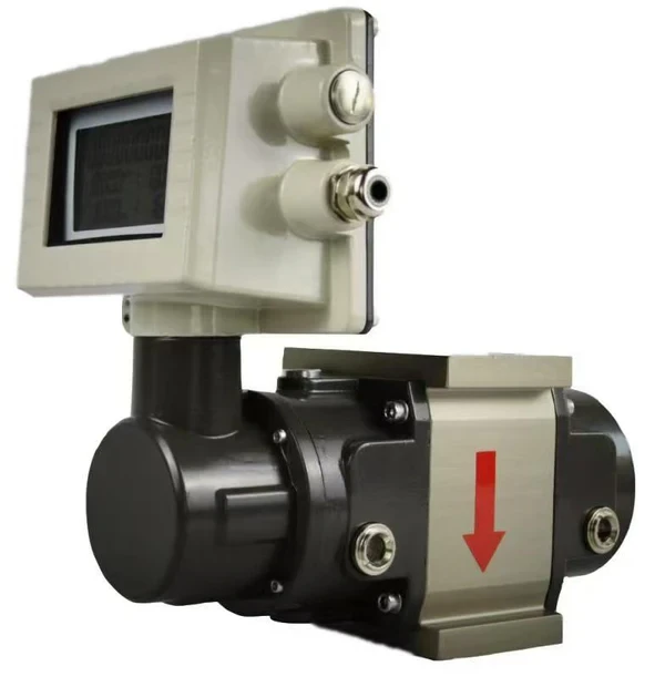 Anti-Corrosion Gas Roots Flowmeter for Gas Measurement, No Requirement for Straight Pipe Sections