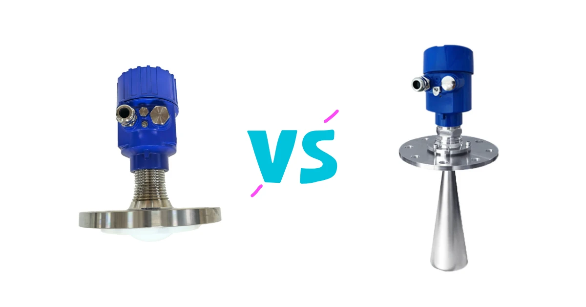 80GHz vs 26GHz radar level transmitter