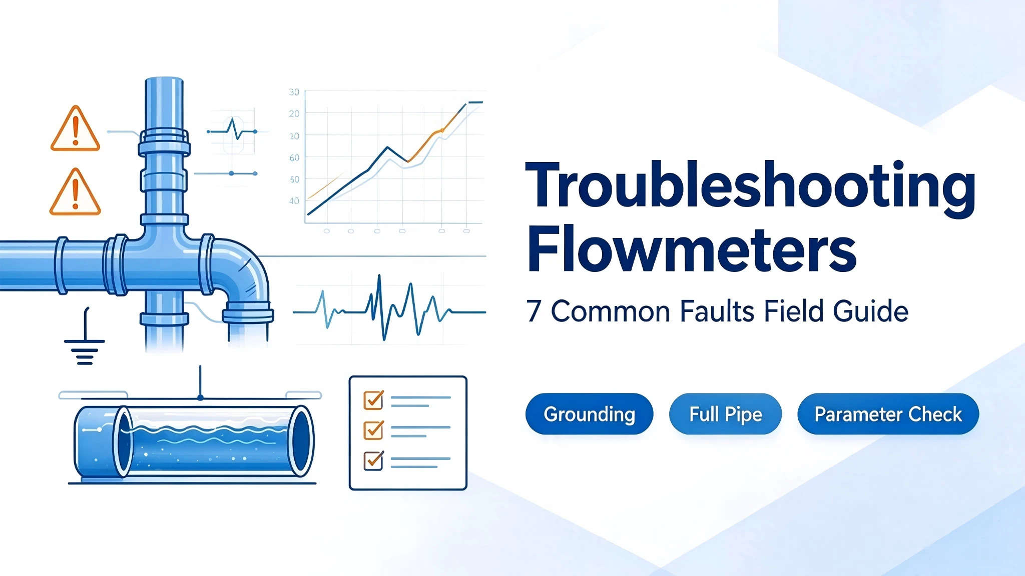 Troubleshooting Flowmeters: 7 Common Faults & On-site Inspection Guide
