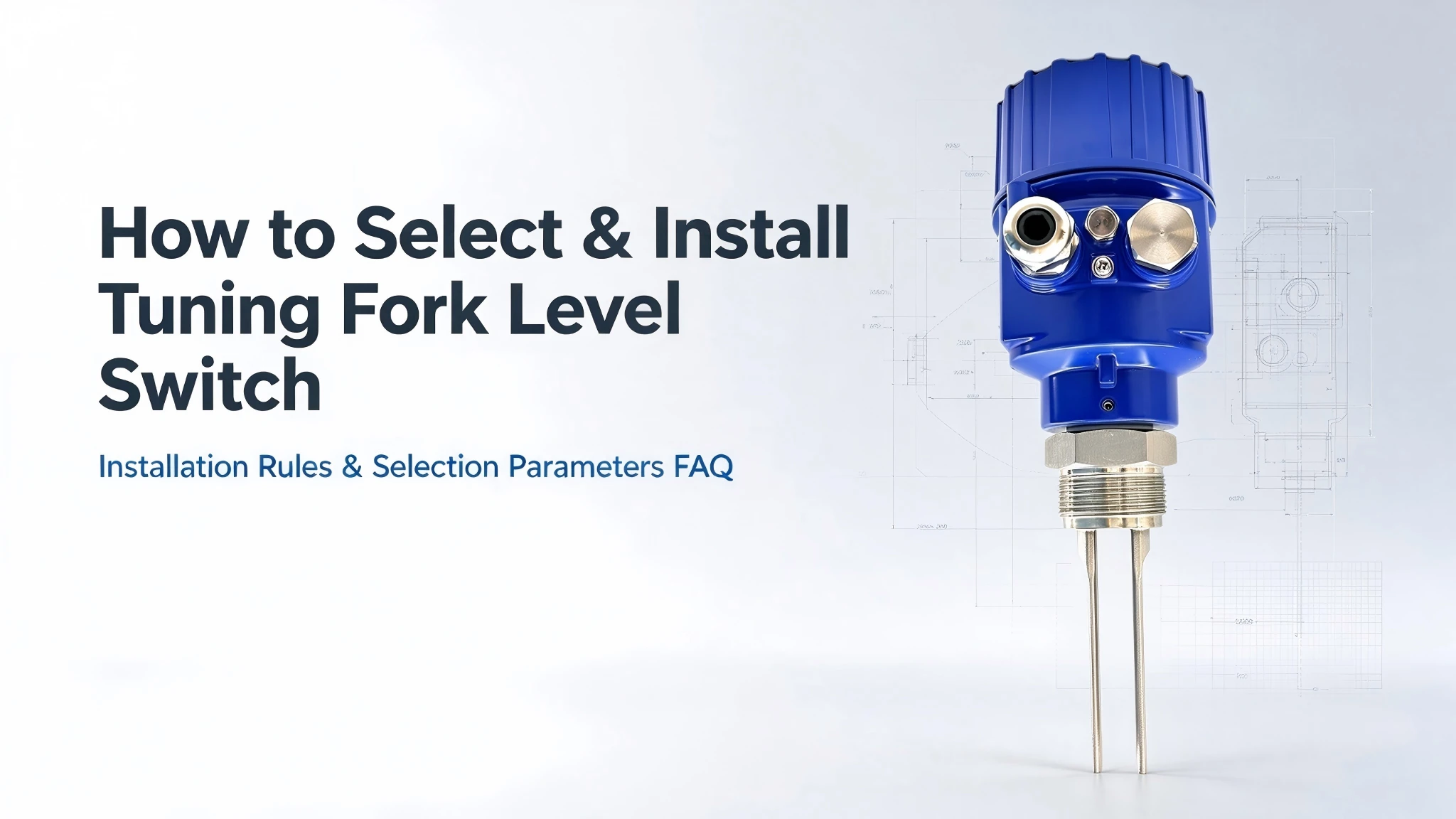 How to Select & Install Tuning Fork Level Switch