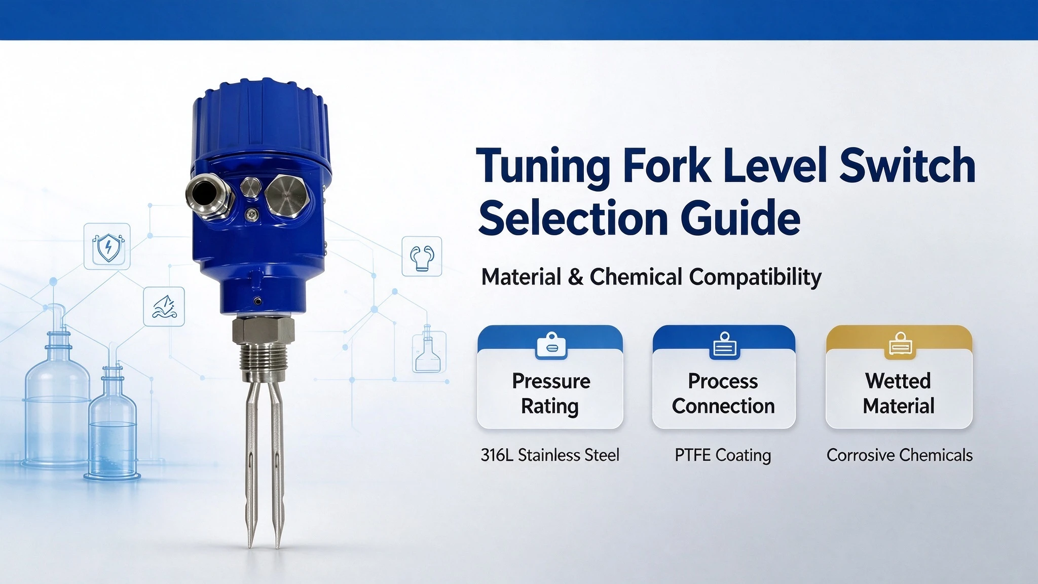 Tuning Fork Level Switch Selection Guide | Material & Chemical Compatibility